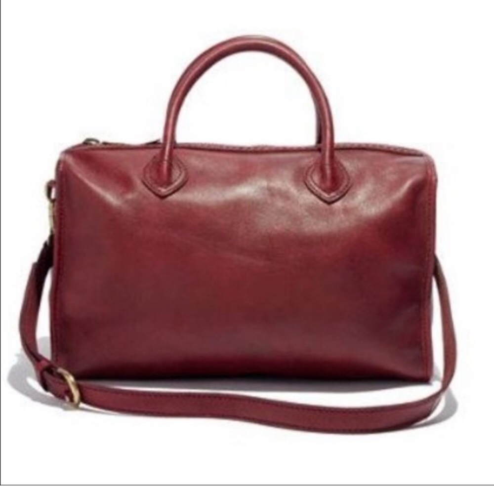 Madewell Camden Satchel, brown, excellent condition, only used a few times.